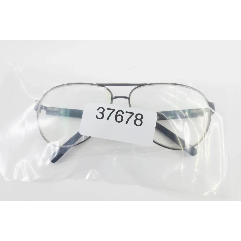 Robert Mitchell RMS 7002 GM Aviator Eyeglasses Frames Gunmetal Gray 61-13-135